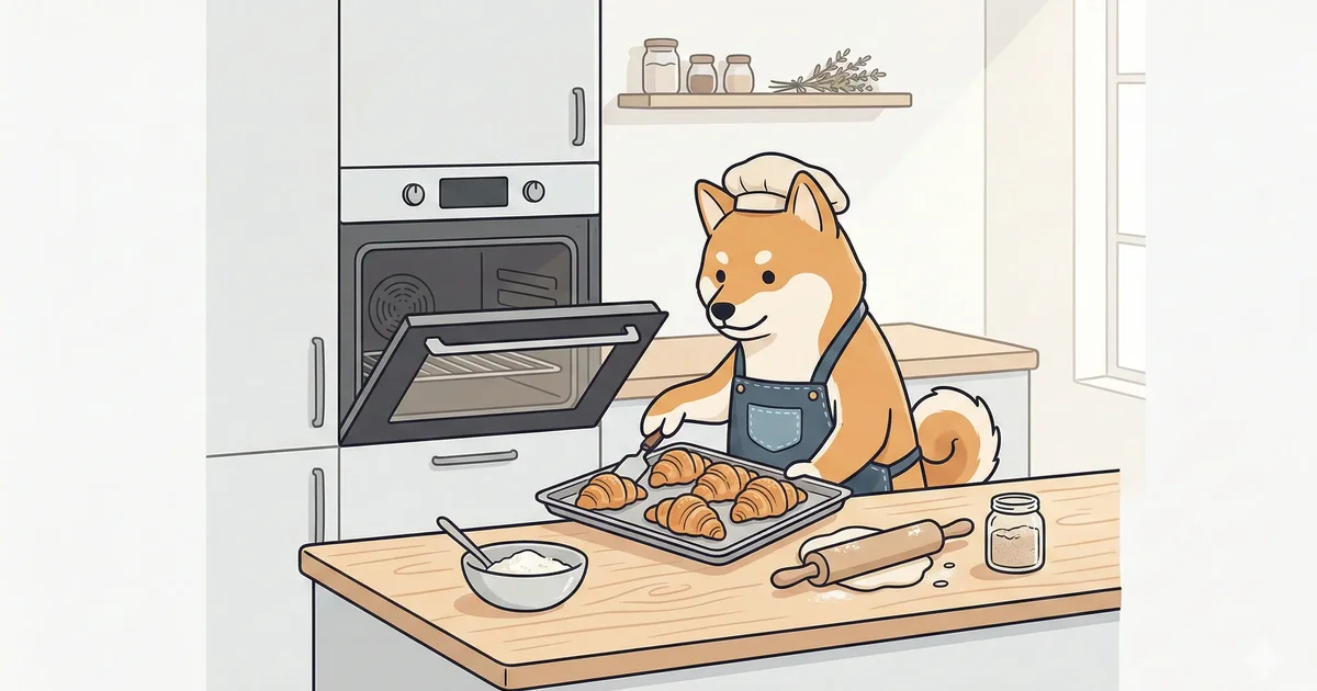 家で作る最上のクロワッサンレシピ【研究中】